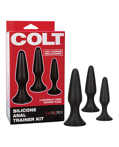 COLT Silicone Anal Trainer Kit Black