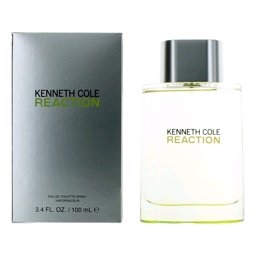 Reaction by Kenneth Cole, 3.4 oz Eau De Toilette Spray for Men