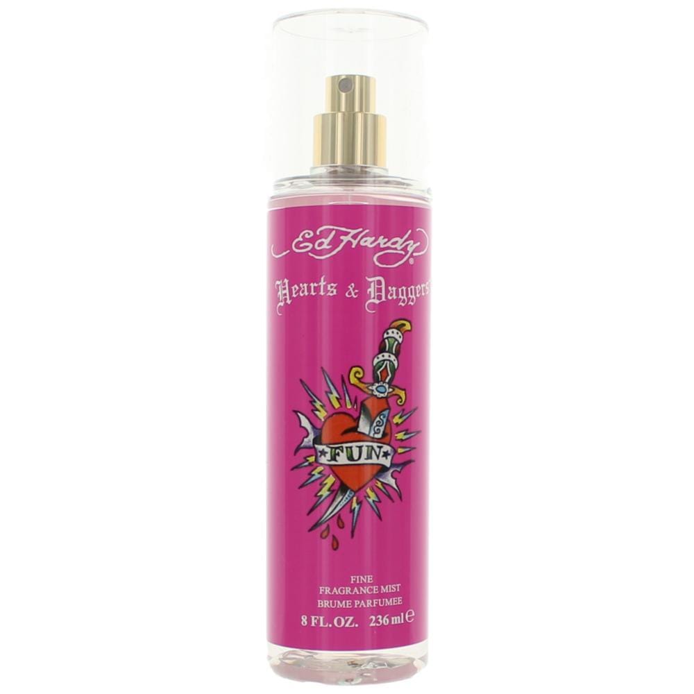 Ed Hardy Hearts & Daggers by Christian Audigier, 8 oz Fine Fragrance Mist for Women