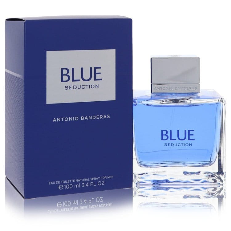Blue Seduction by Antonio Banderas Eau De Toilette Spray 3.4 oz (Men)