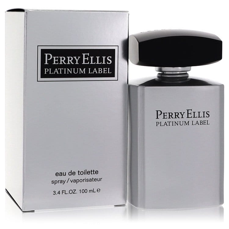 Perry Ellis Platinum Label by Perry Ellis Eau De Toilette Spray 3.4 oz (Men)