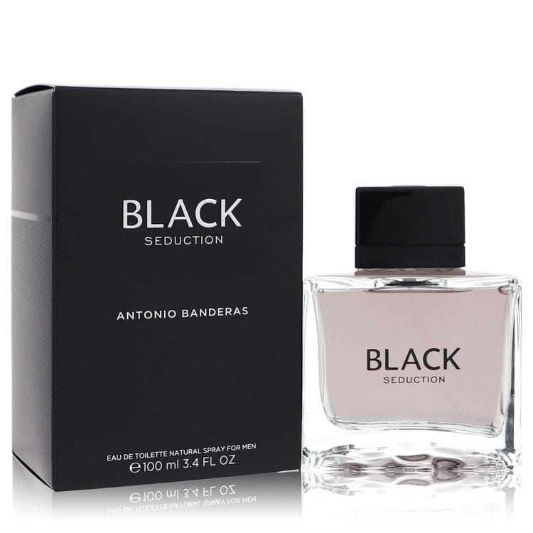 Seduction In Black by Antonio Banderas Eau De Toilette Spray 3.4 oz (Men)