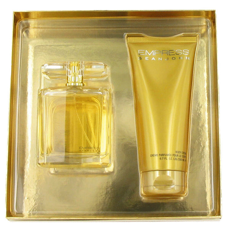 Empress by Sean John Gift Set -- 3.4 oz Eau De Parfum Spray + 6.7 oz Body Cream (Women)