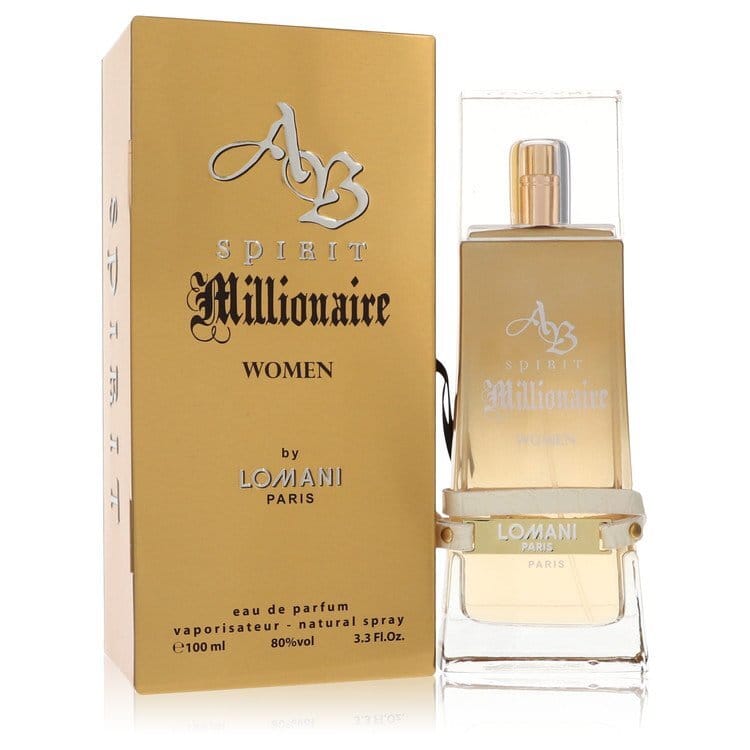 Spirit Millionaire by Lomani Eau De Parfum Spray 3.3 oz (Women)