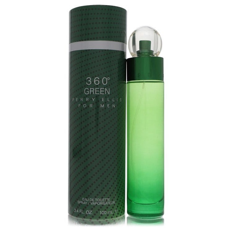 Perry Ellis 360 Green by Perry Ellis Eau De Toilette Spray 3.4 oz (Men)