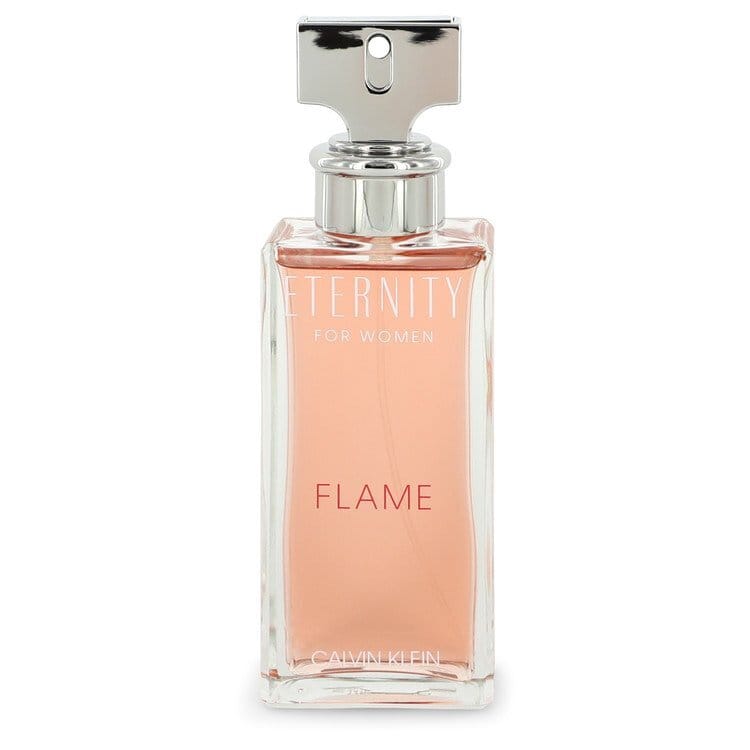 Eternity Flame by Calvin Klein Eau De Parfum Spray (unboxed) 3.4 oz (Women)