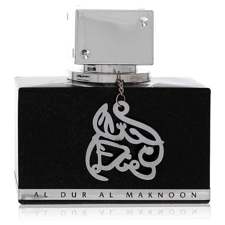 Lattafa Al Dur Al Maknoon Silver by Lattafa Eau De Parfum Spray (Unisex Unboxed) 3.4 oz (Men)