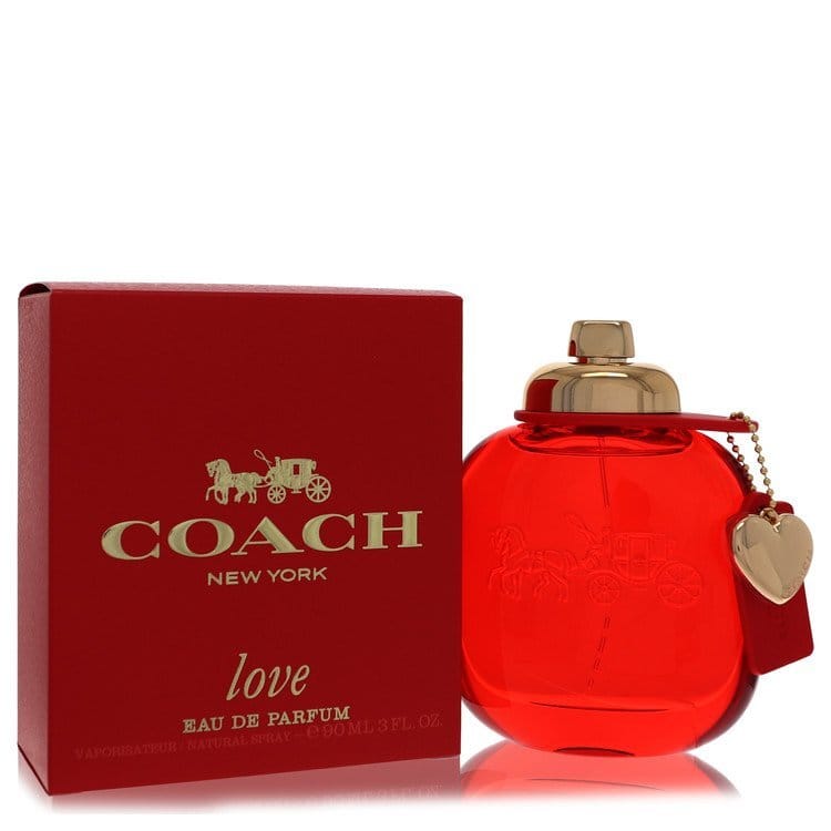 Coach Love by Coach Eau De Parfum Spray (red packaging) 3 oz (Women)