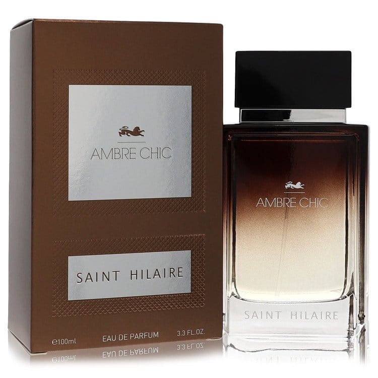 Saint Hilaire Ambre Chic by Saint Hilaire Eau De Parfum Spray 3.3 oz (Men)
