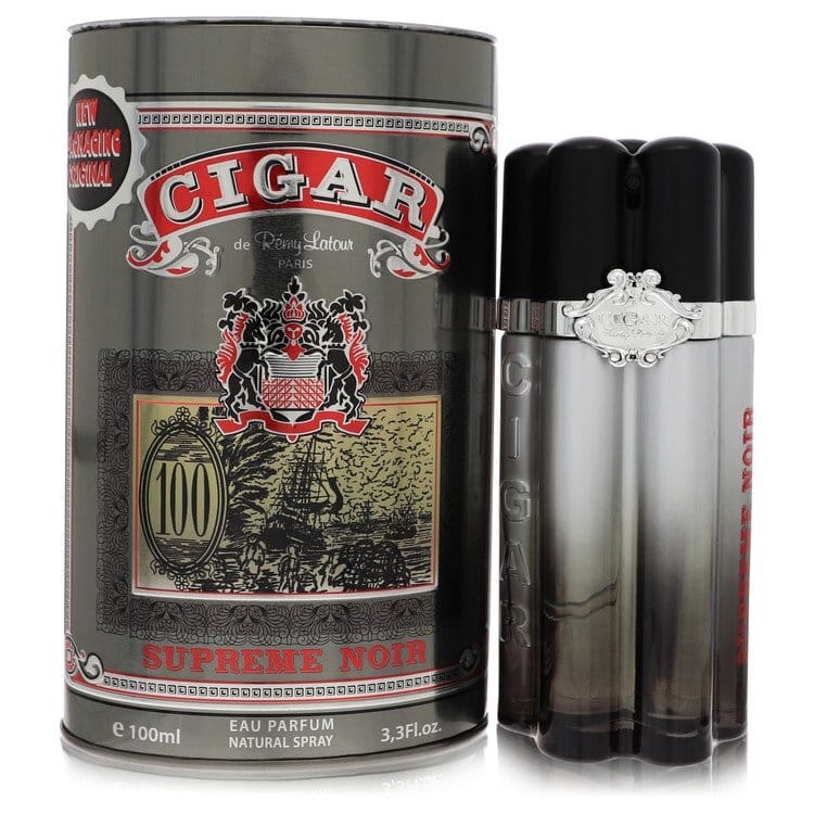 Cigar Supreme Noir by Remy Latour Eau De Parfum Spray 3.3 oz (Men)