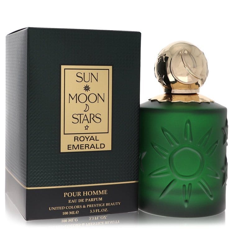 Sun Moon Stars Royal Emerald by Karl Lagerfeld Eau De Parfum Spray 3.3 oz (Men)