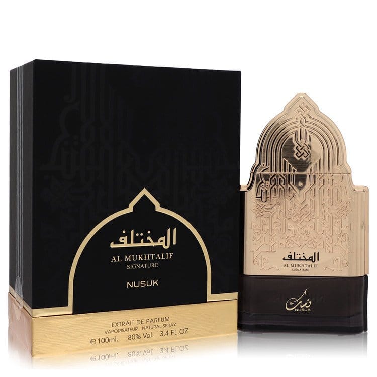 Nusuk Al Mukhtalif Signature by Nusuk Extrait De Parfum Spray (Unisex) 3.4 oz (Men)