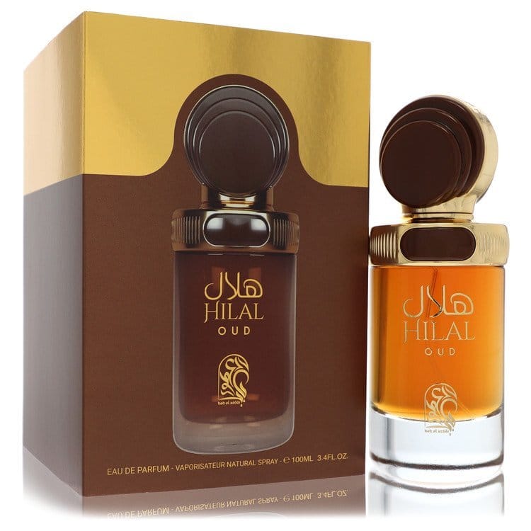 My Perfumes Hilal Oud by My Perfumes Eau De Parfum Spray (Unisex) 3.4 oz (Men)
