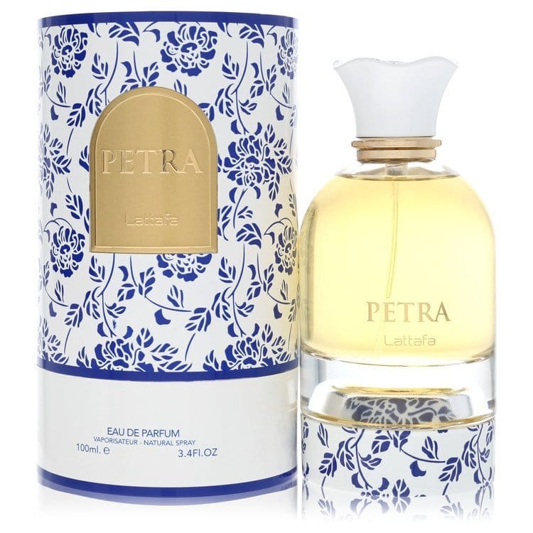 Lattafa Petra by Lattafa Eau De Parfum Spray (Unisex) 3.4 oz (Women)