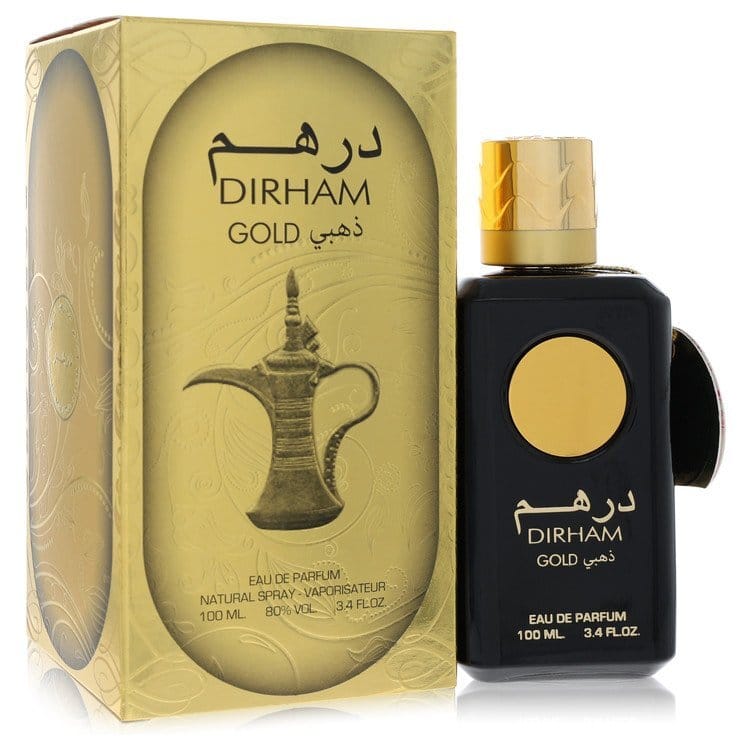 Ard Al Zaafaran Dirham Gold by Al Zaafaran Eau De Parfum Spray (Unisex) 3.4 oz (Men)