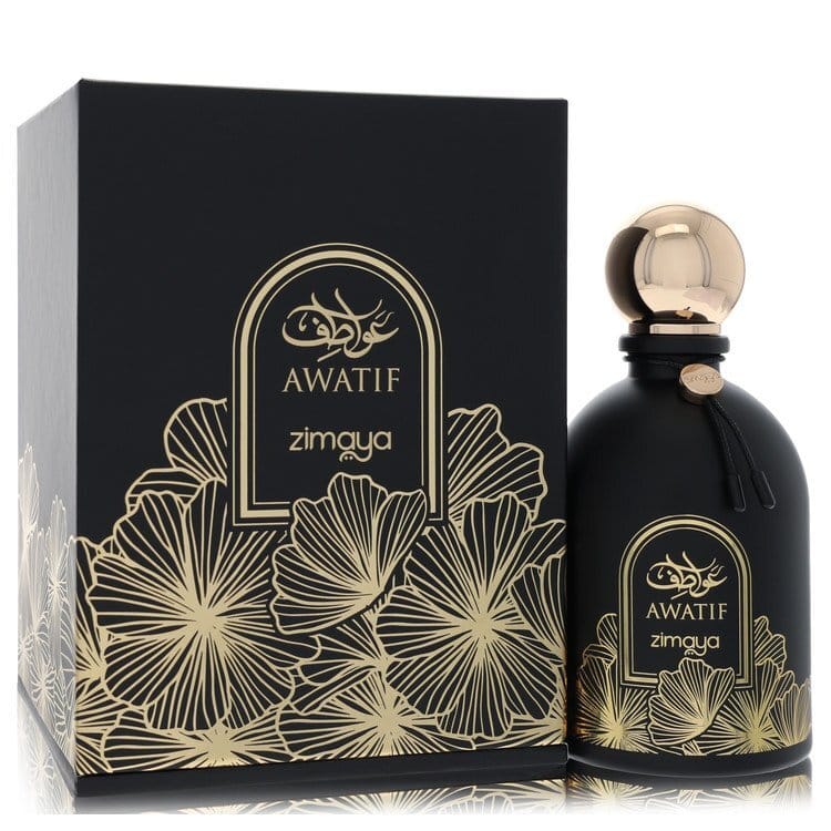 Afnan Zimaya Awatif Black by Afnan Eau De Parfum Spray 3.4 oz (Women)