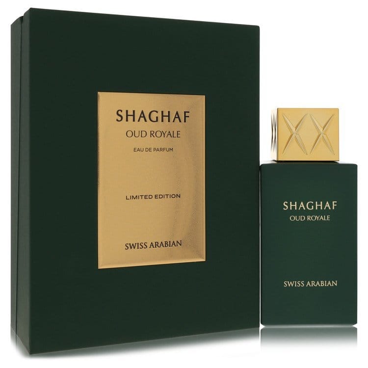 Swiss Arabian Shaghaf Oud Royale by Swiss Arabian Eau De Parfum Spray (Unisex) Limited Edition 2.5 oz (Men)