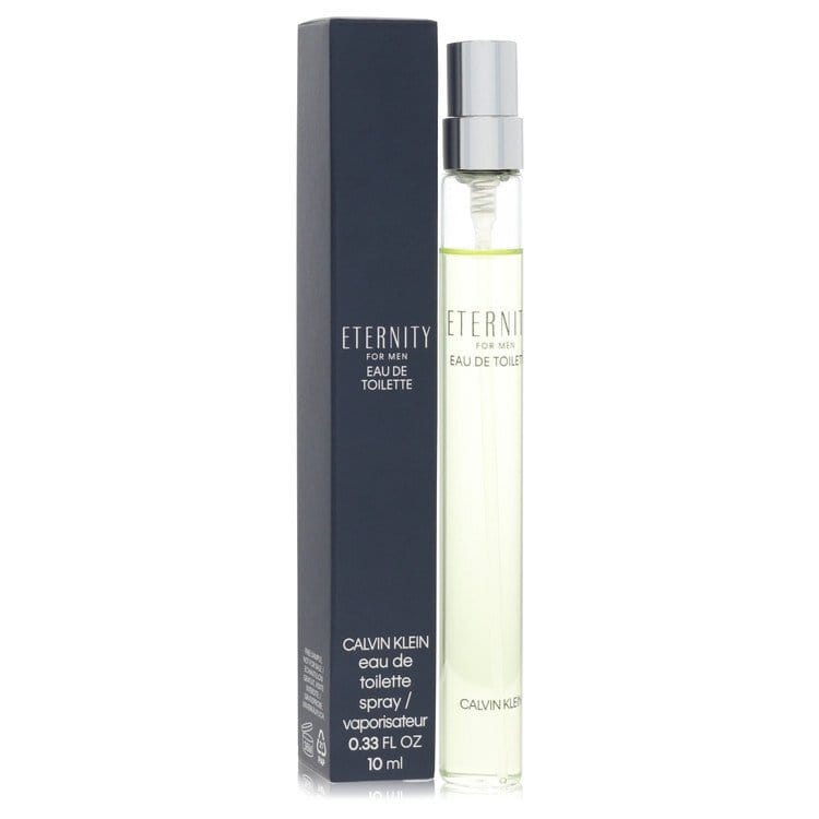 Eternity by Calvin Klein Mini EDT Spray .33 oz (Men)