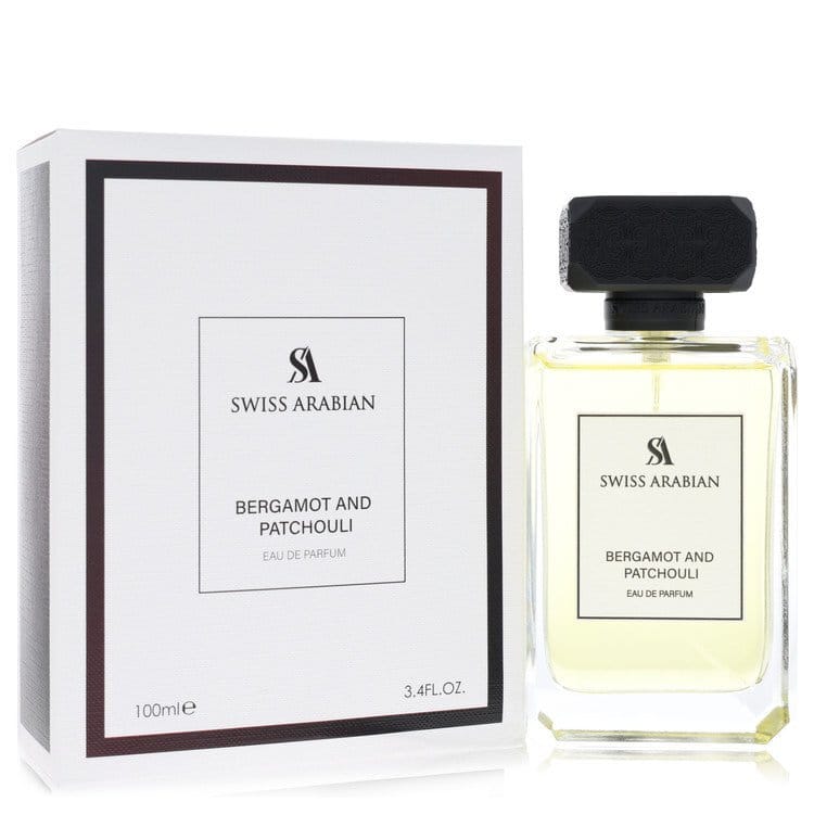 Swiss Arabian Bergamot And Patchouli by Swiss Arabian Eau De Parfum Spray (Unisex) 3.4 oz (Men)