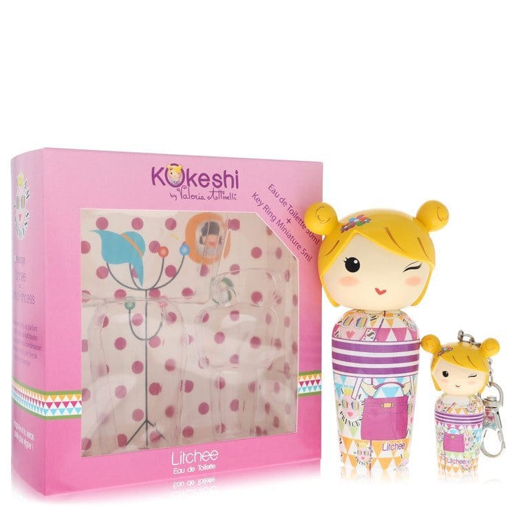 Kokeshi Litchee by Kokeshi Eau De Toilette Spray with Key Ring 1.7 oz (Women)