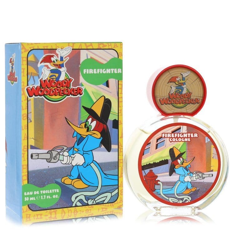 Woody Woodpecker Firefighter by First American Brands Eau De Toilette Spray 1.7 oz (Men)