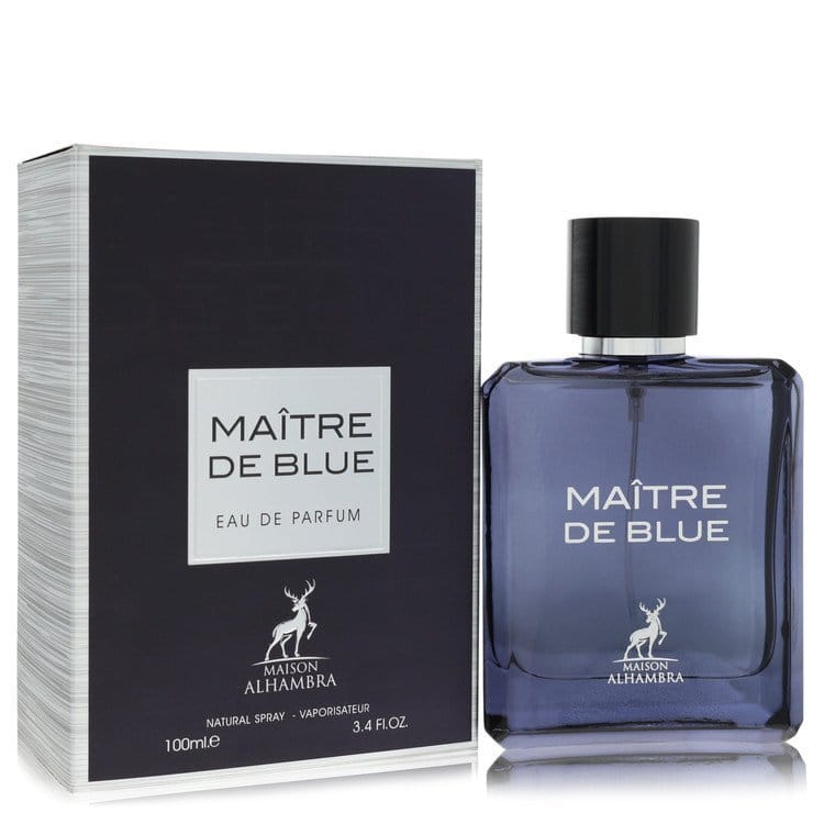 Maison Alhambra Maitre De Blue by Maison Alhambra Eau De Parfum Spray 3.4 oz (Men)