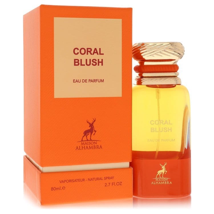 Maison Alhambra Coral Blush by Maison Alhambra Eau De Parfum Spray (Unisex) 2.7 oz (Women)