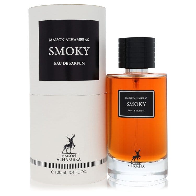 Maison Alhambra Smoky by Maison Alhambra Eau De Parfum Spray (Unisex) 3.4 oz (Women)