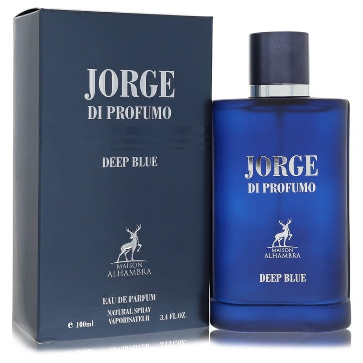 Maison Alhambra Jorge Di Profumo Deep Blue by Maison Alhambra Eau De Parfum Spray 3.4 oz (Men)
