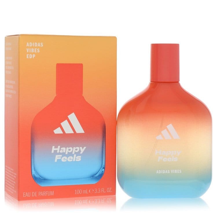 Adidas Vibes Happy Feels by Adidas Eau De Parfum Spray 3.3 oz (Women)