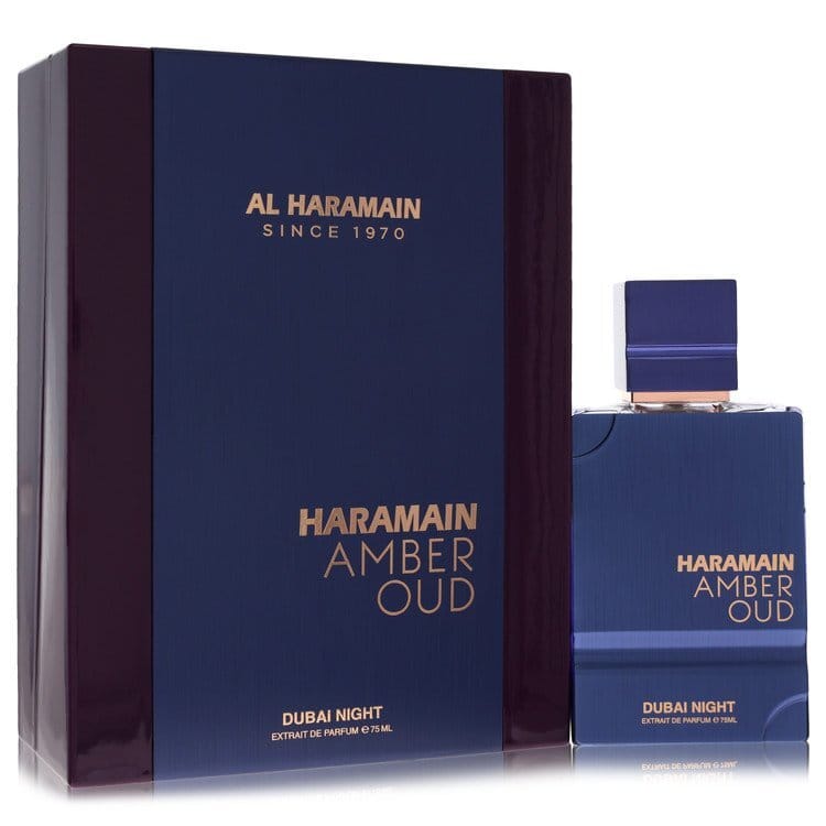 Al Haramain Amber Oud Dubai Night by Al Haramain Extrait De Parfum Spray 2.53 oz (Men)