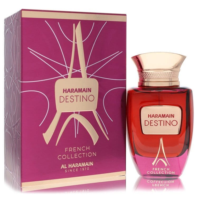 Al Haramain Destino French Collection by Al Haramain Eau De Parfum Spray 3.33 oz (Men)