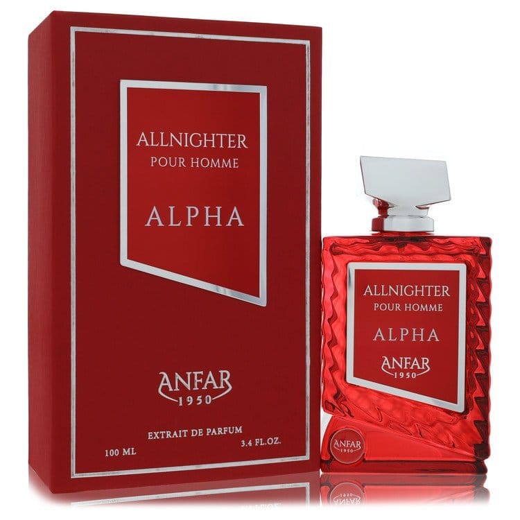 Anfar All Nighter Alpha by Anfar Extrait De Parfum Spray 3.4 oz (Men)