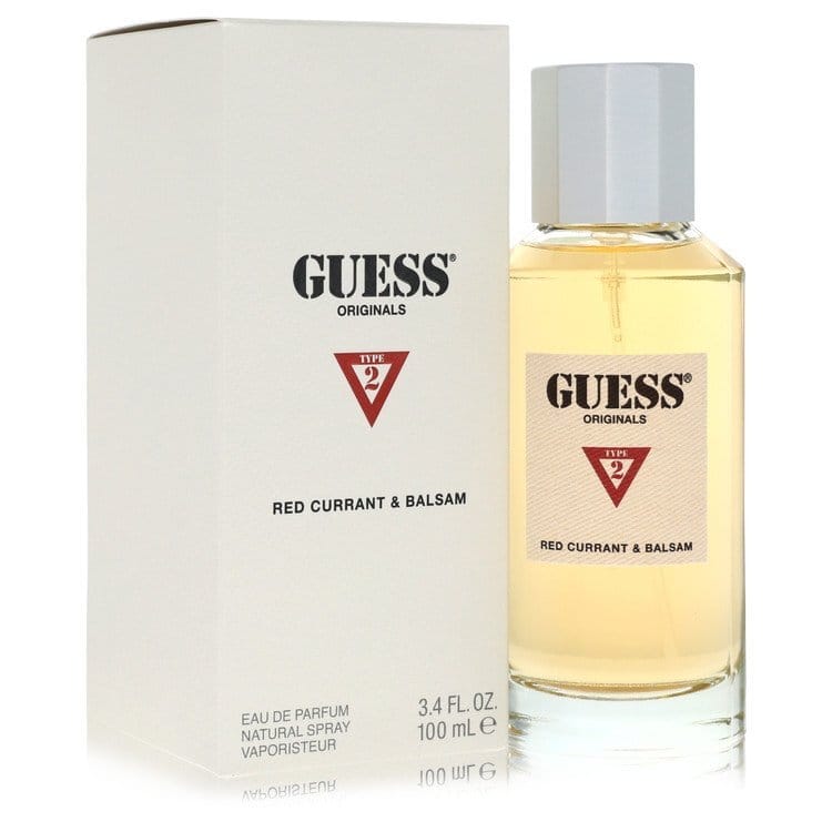 Guess Originals Type 2 Red Currant & Balsam by Guess Eau De Parfum Spray 3.4 oz (Men)