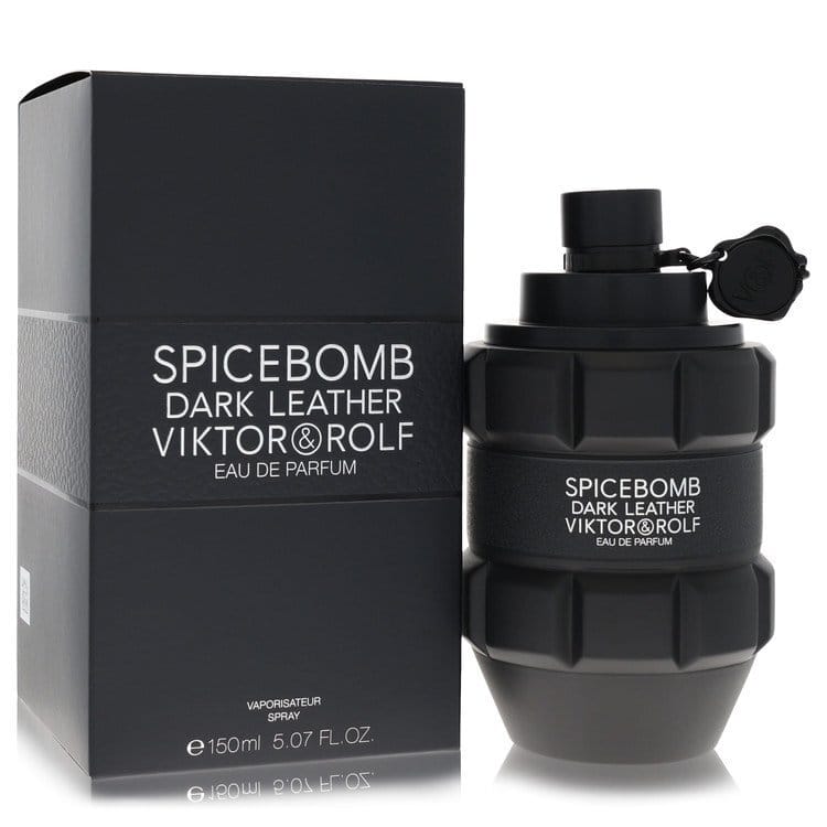 Spice Bomb Dark Leather by Viktor & Rolf Eau De Parfum Spray 5 oz (Men)