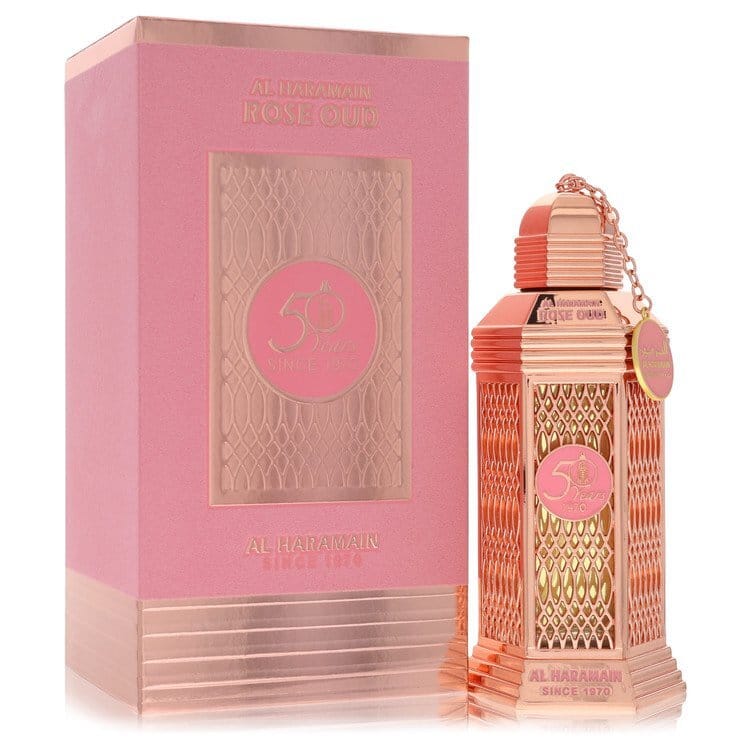 Al Haramain Rose Oud by Al Haramain Eau De Parfum Spray 3.4 oz (Women)