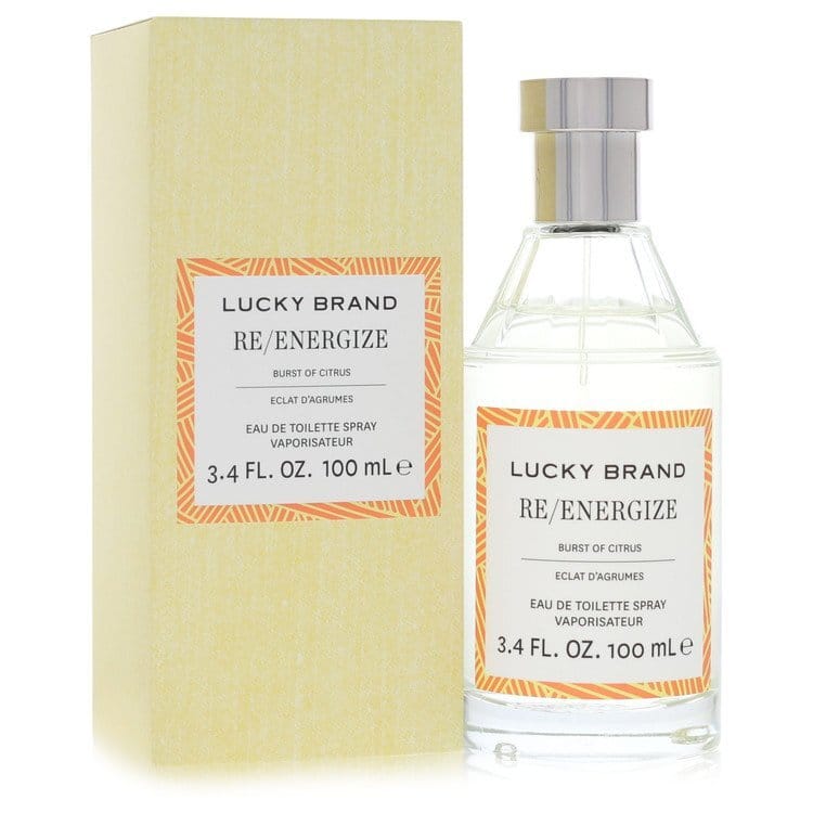 Lucky Brand Re/Energize by Lucky Brand Eau De Toilette Spray 3.4 oz (Men)