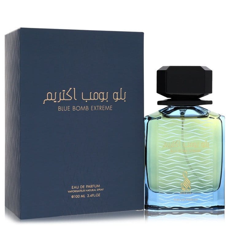 Risala Blue Bomb Extreme by Risala Eau De Parfum Spray 3.4 oz (Men)