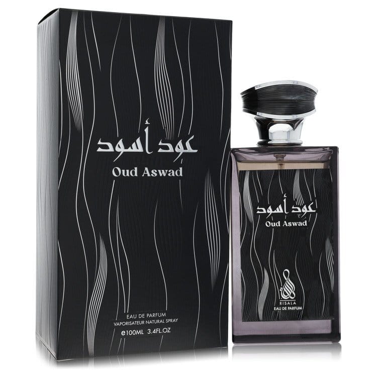 Risala Oud Aswad by Risala Eau De Parfum Spray 3.4 oz (Men)
