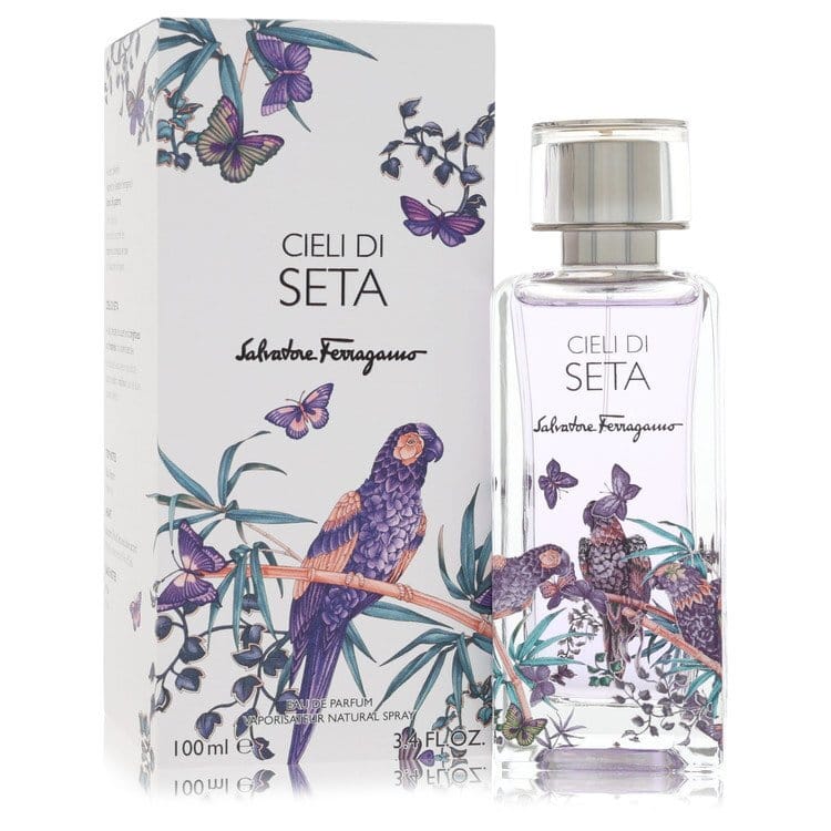 Salvatore Ferragamo Cieli Di Seta by Salvatore Ferragamo Eau De Parfum Spray (Unisex) 3.4 oz (Men)