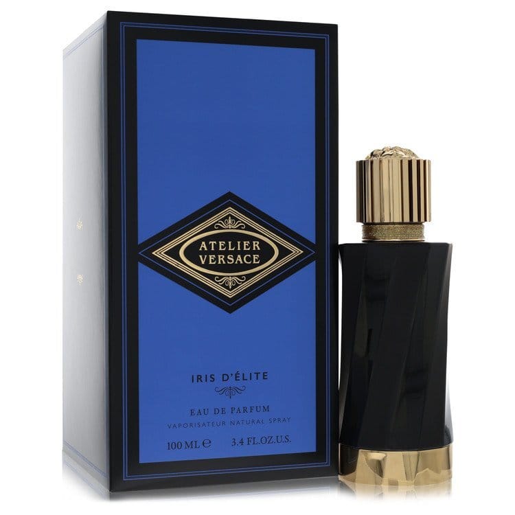 Versace Atelier Iris D'elite by Versace Eau De Parfum Spray (Unisex) 3.4 oz (Men)