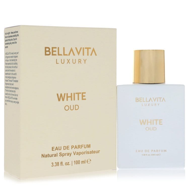 Bellavita Luxury White Oud by Bellavita Eau De Parfum Spray 3.38 oz (Men)