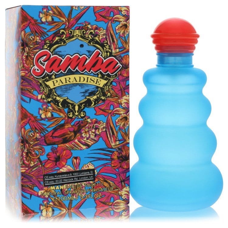 Samba Paradise by Samba Eau De Toilette Spray 3.3 oz (Men)