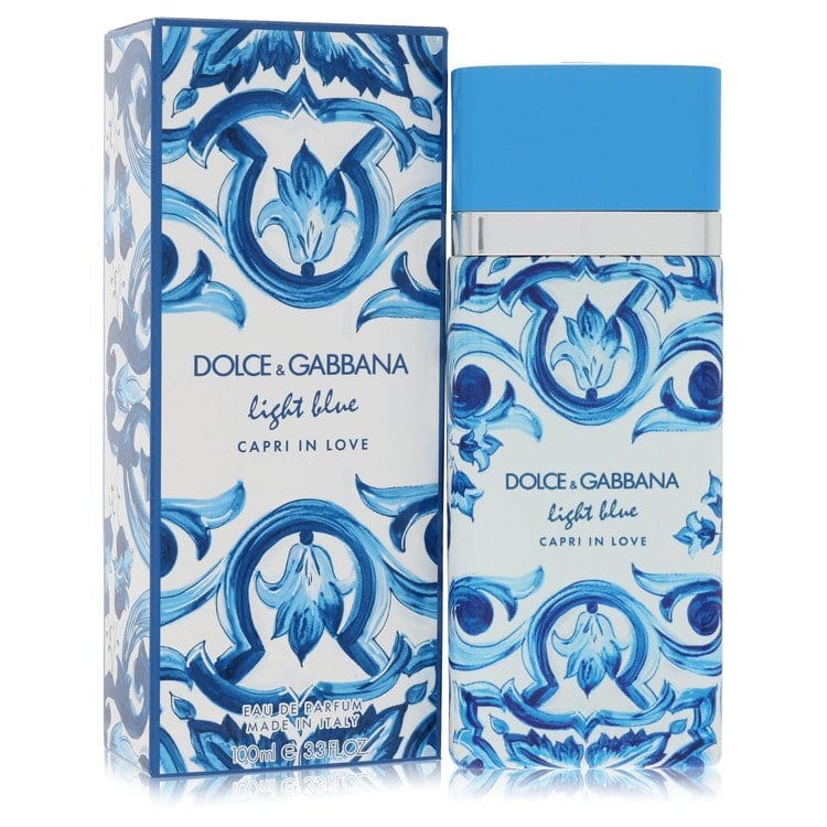 Light Blue Capri in Love by Dolce & Gabbana Eau De Parfum Spray 3.3 oz (Women)