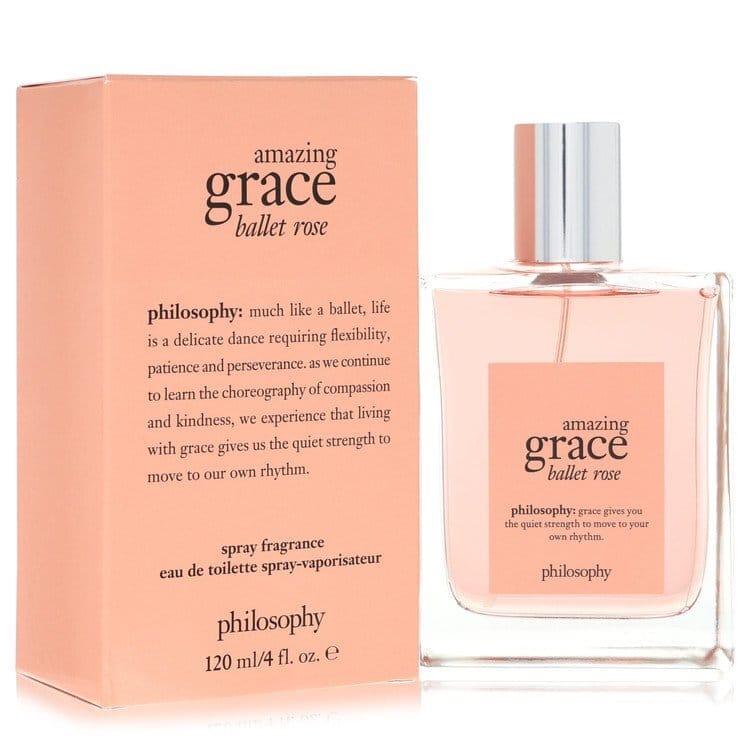 Amazing Grace Ballet Rose by Philosophy Eau De Toilette Spray 4 oz (Women)