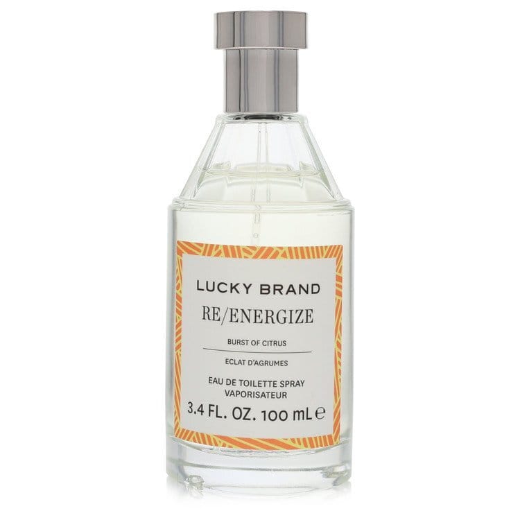 Lucky Brand Re/Energize by Lucky Brand Eau De Toilette Spray (Unboxed) 3.4 oz (Men)