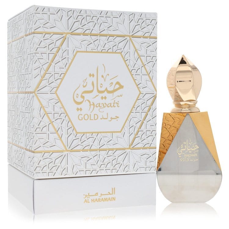 Al Haramain Hayati Gold by Al Haramain Concentrated Perfume Oil 0.41 oz (Men)