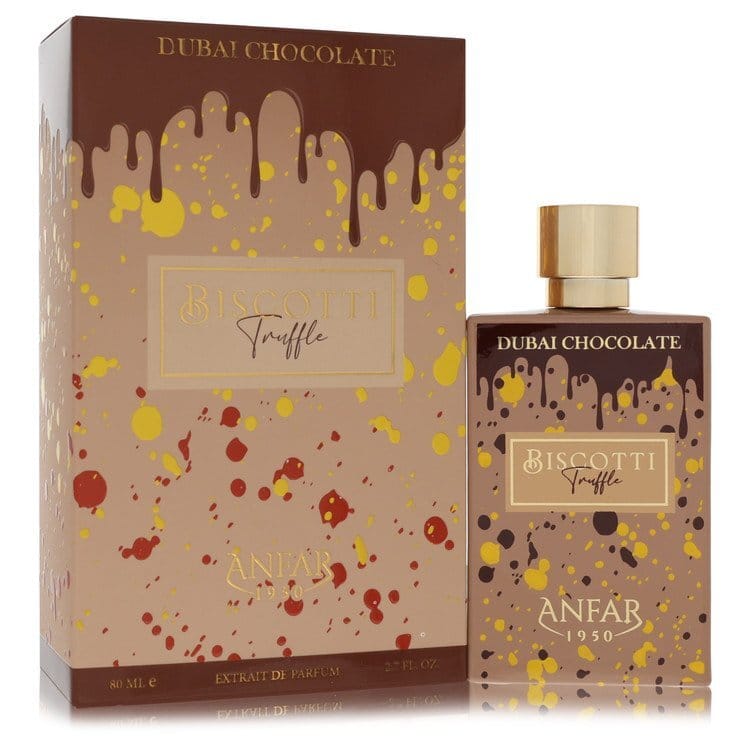Anfar Biscotti Truffle Dubai Chocolate by Anfar Extrait De Parfum Spray 2.7 oz (Women)