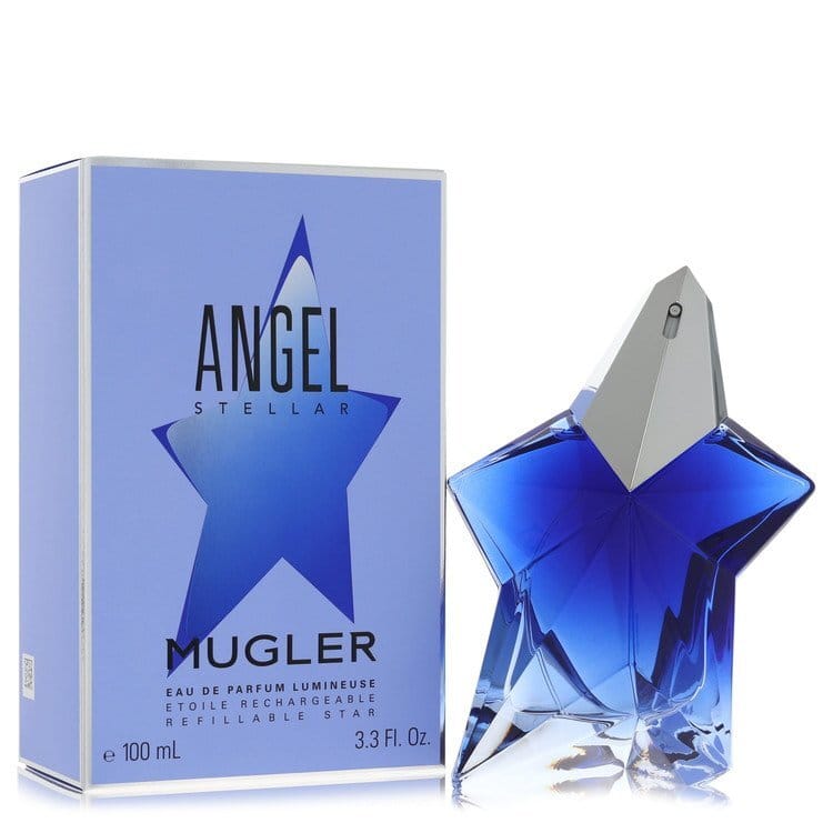 Angel Stellar Lumineuse by Thierry Mugler Eau De Parfum Refillable Spray 3.3 oz (Women)