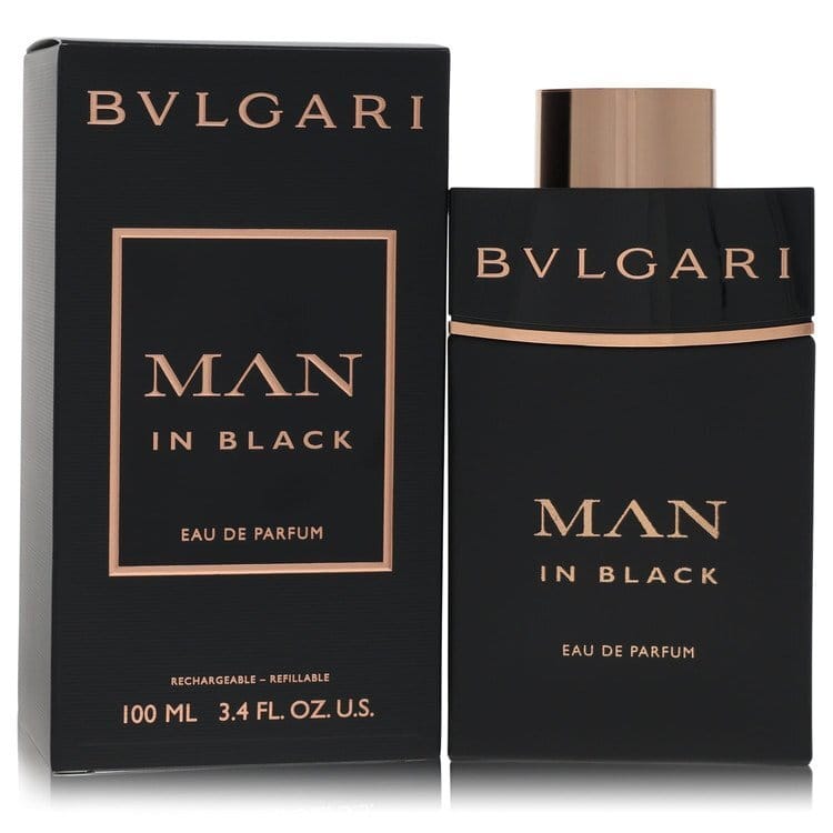 Bvlgari Man In Black by Bvlgari Eau De Parfum Refillable Spray 3.4 oz (Men)